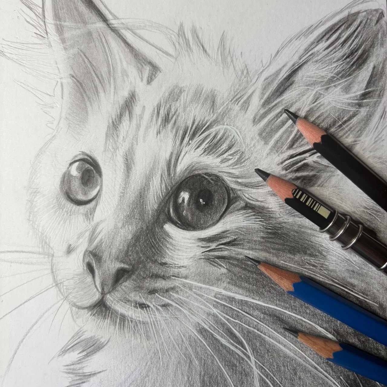 Aperçu crayon graphite